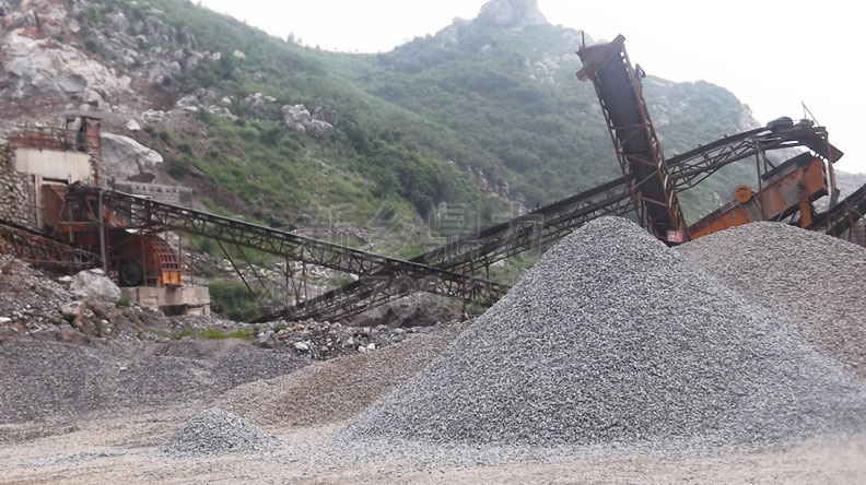 时产800吨石料生产线 - 案例现场 - 广西来宾_砂石料