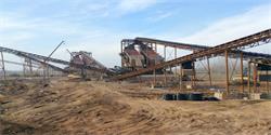 懷遠震興路橋工程有限公司時產1000-1300噸石料生產線現場
