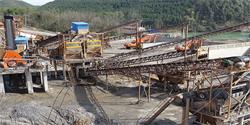 湖北咸寧赤壁金家山礦業時產2000*2噸大型砂石骨料生產線