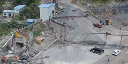 湖南省婁底時產300噸石灰巖碎石生產線配置