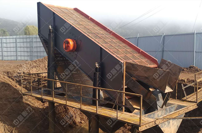 宁夏固原天幕建材有限公司时产200吨石料生产线筛分