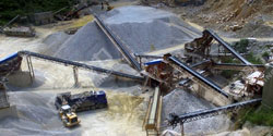 廣西柳州順晟建材有限公司時產700噸石子生產線