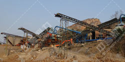湖北省黃石市鐵山區鐵城礦業時產600-800噸砂石生產線