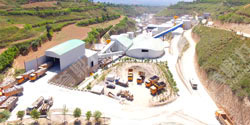 陕西铜川恒益建材时产800-1000吨大型砂石生产线