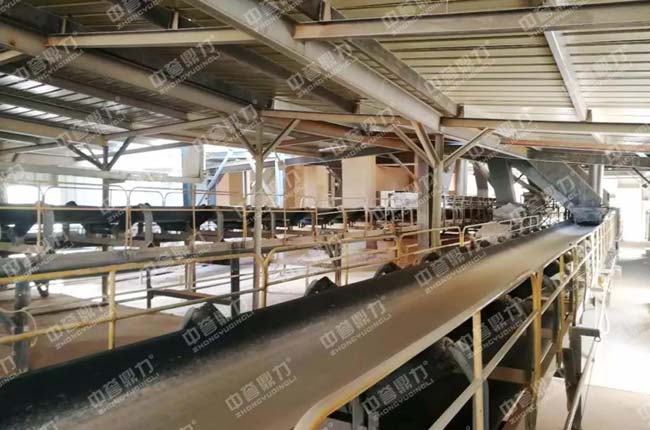 云南玉珠水泥有限公司年产300万吨环保砂石骨料生产线皮带机